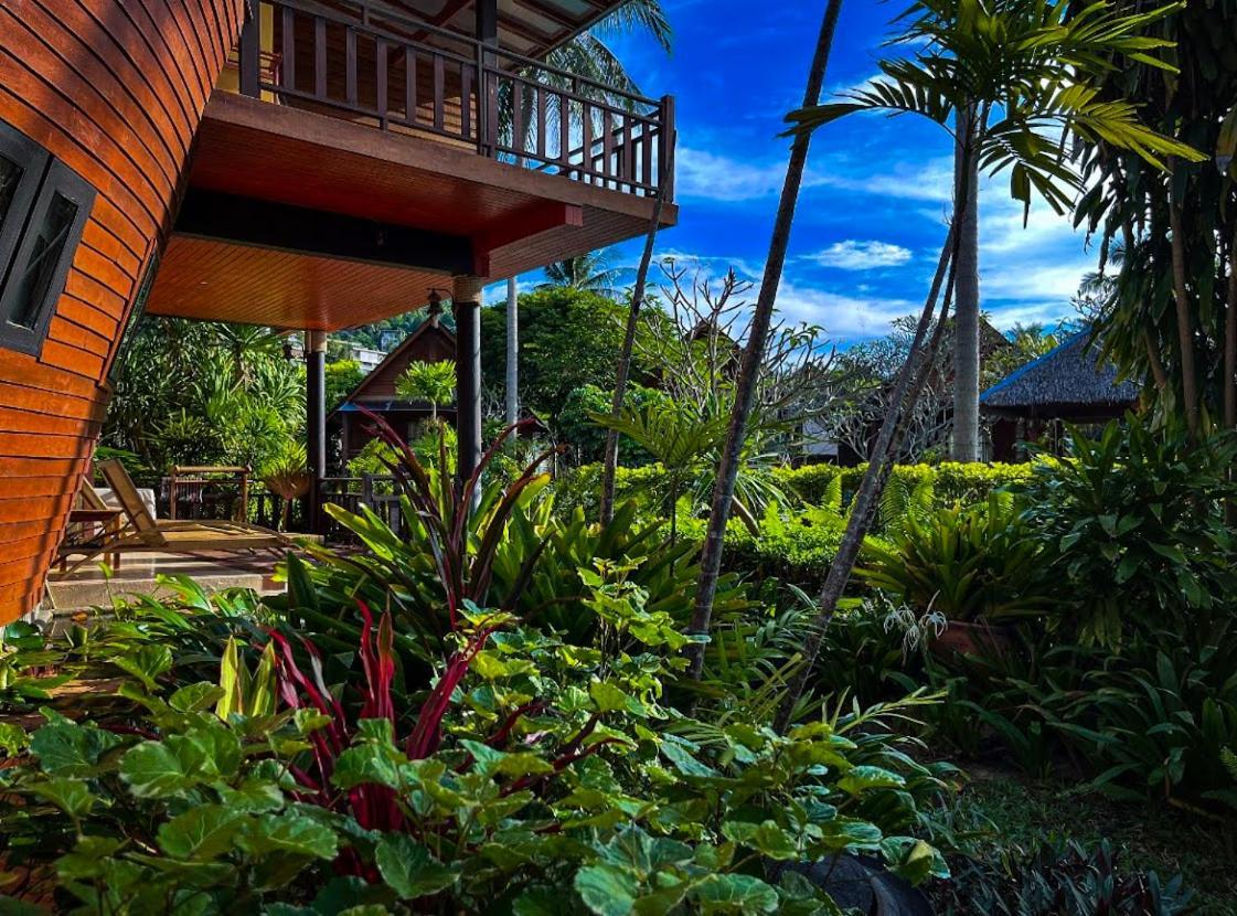 Green Papaya Beach Resort, Koh Phangan Салад-Бич Экстерьер фото