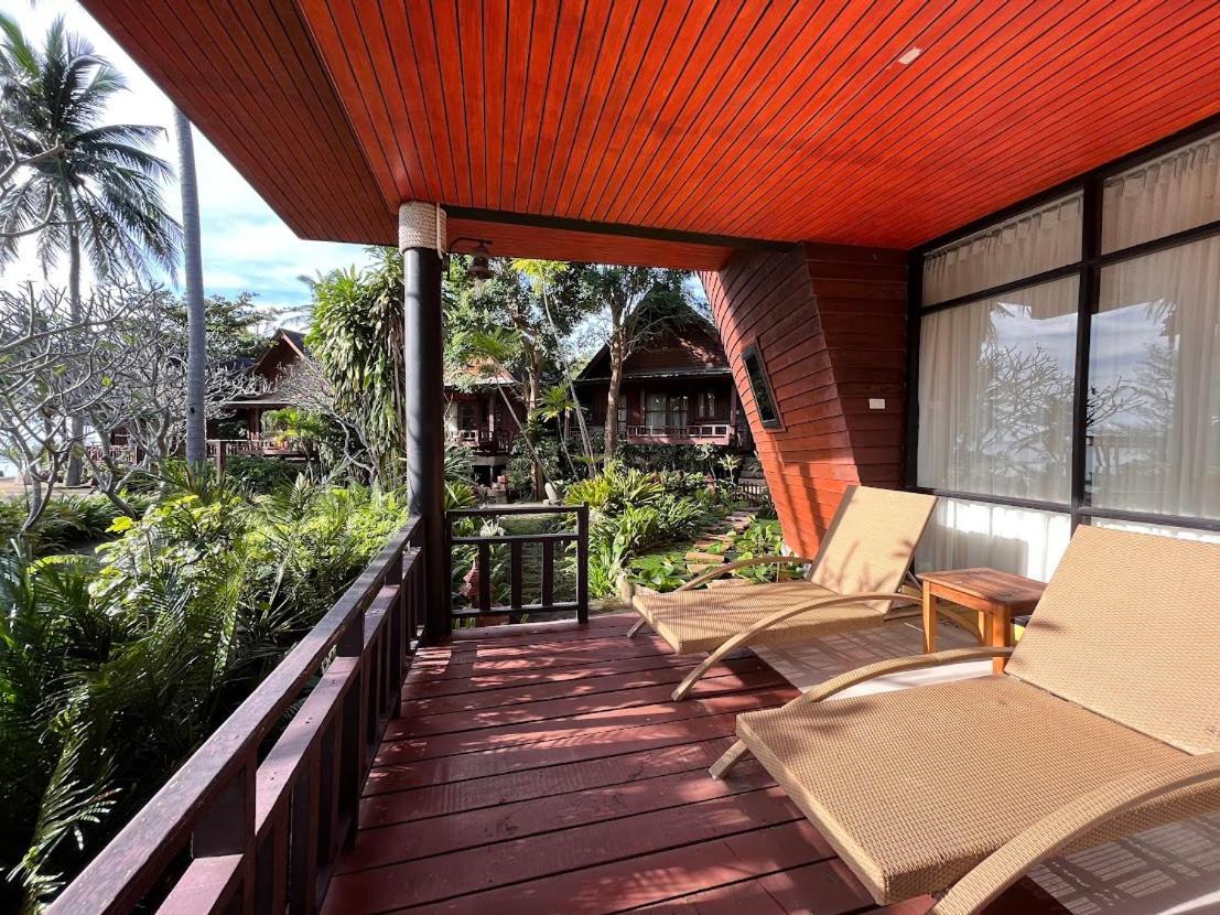Green Papaya Beach Resort, Koh Phangan Салад-Бич Экстерьер фото