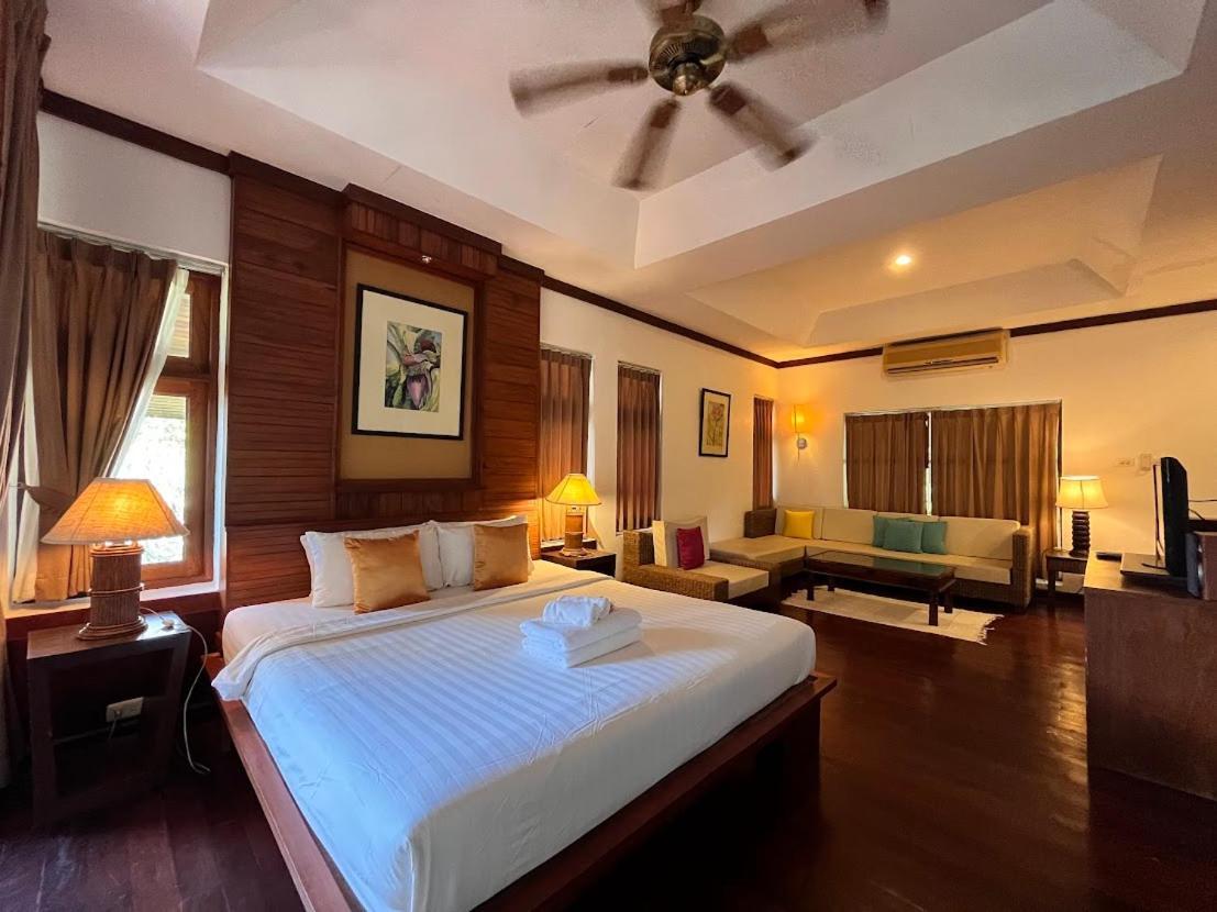 Green Papaya Beach Resort, Koh Phangan Салад-Бич Экстерьер фото