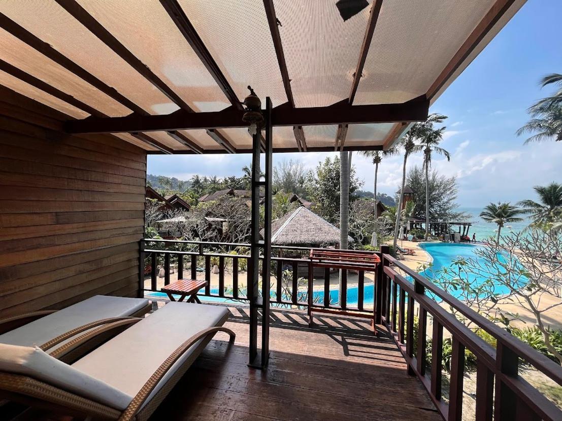 Green Papaya Beach Resort, Koh Phangan Салад-Бич Экстерьер фото