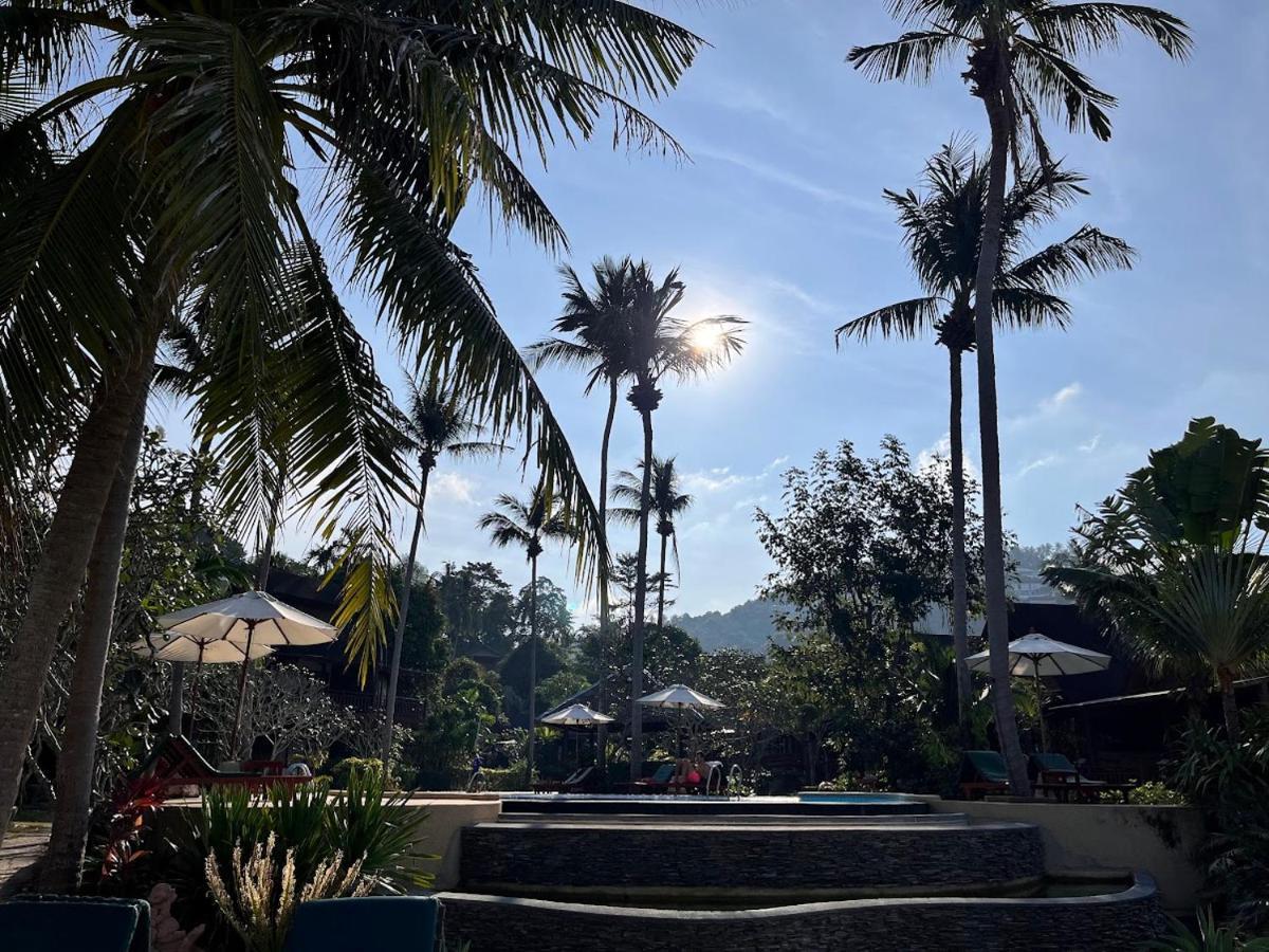 Green Papaya Beach Resort, Koh Phangan Салад-Бич Экстерьер фото