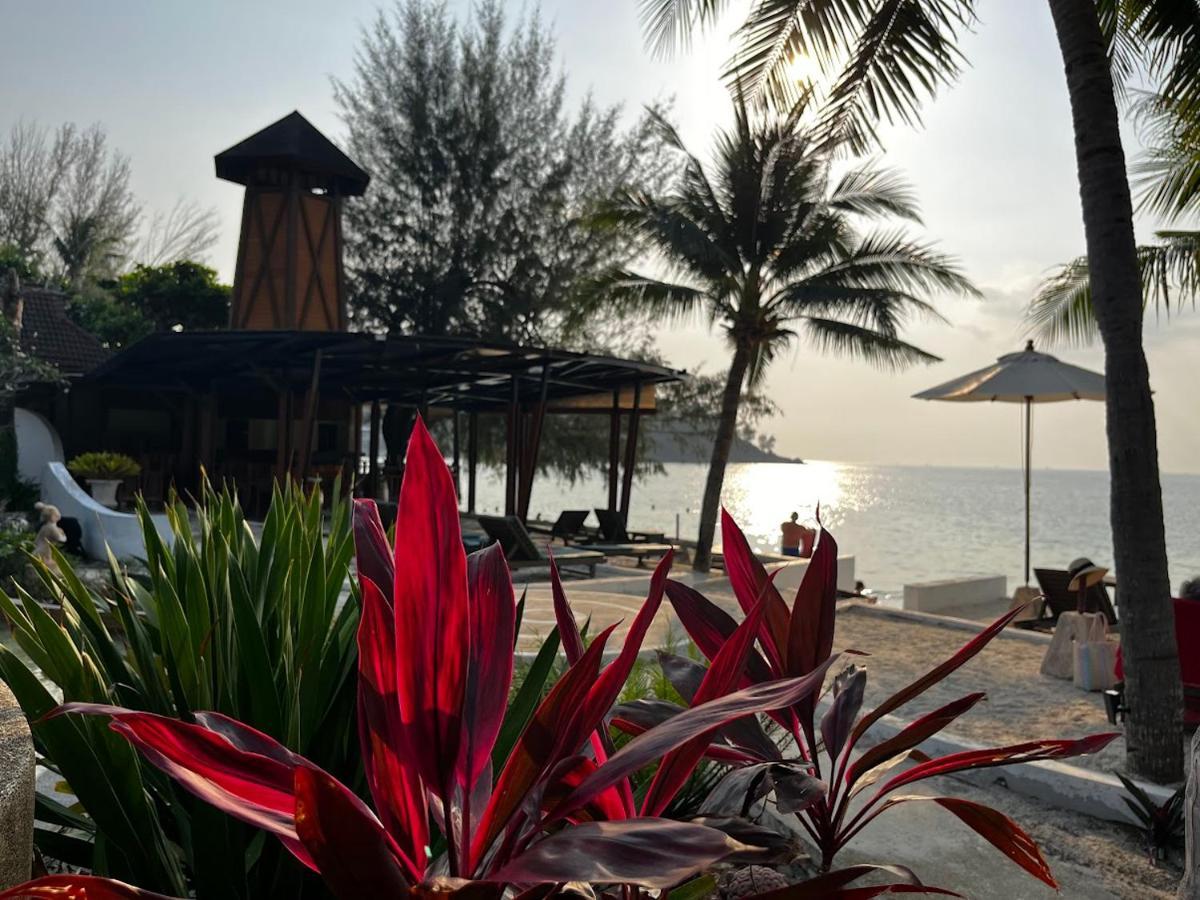 Green Papaya Beach Resort, Koh Phangan Салад-Бич Экстерьер фото