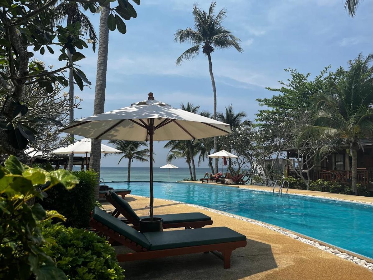 Green Papaya Beach Resort, Koh Phangan Салад-Бич Экстерьер фото